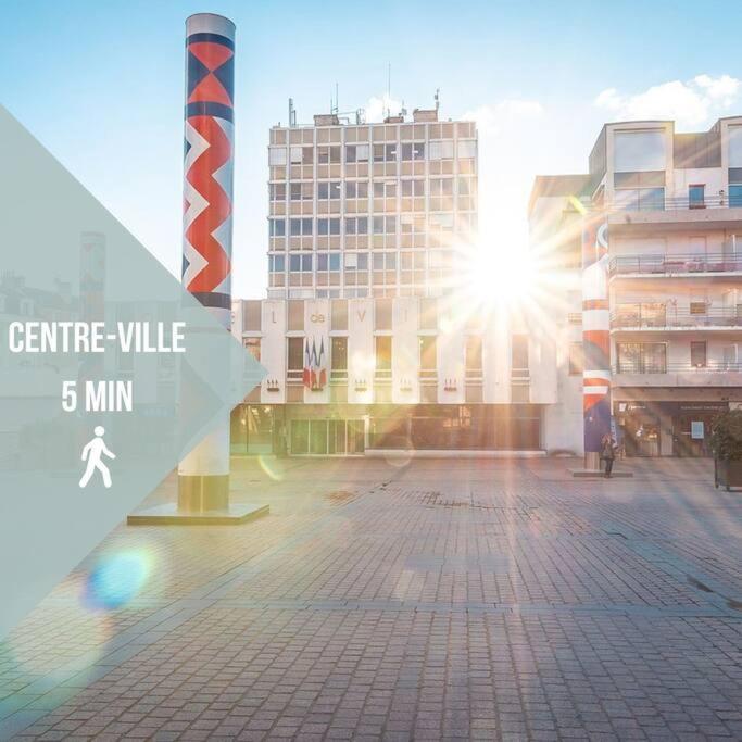 Le Voltaire • Proche Gare • Moderne Villa Châteauroux Exterior foto